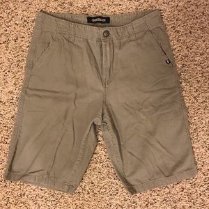 Boys size 28 Quiksilver Grey Shorts